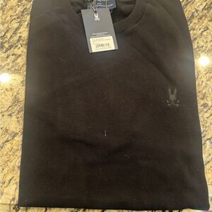 Psycho Bunny Black Crewneck Sweater